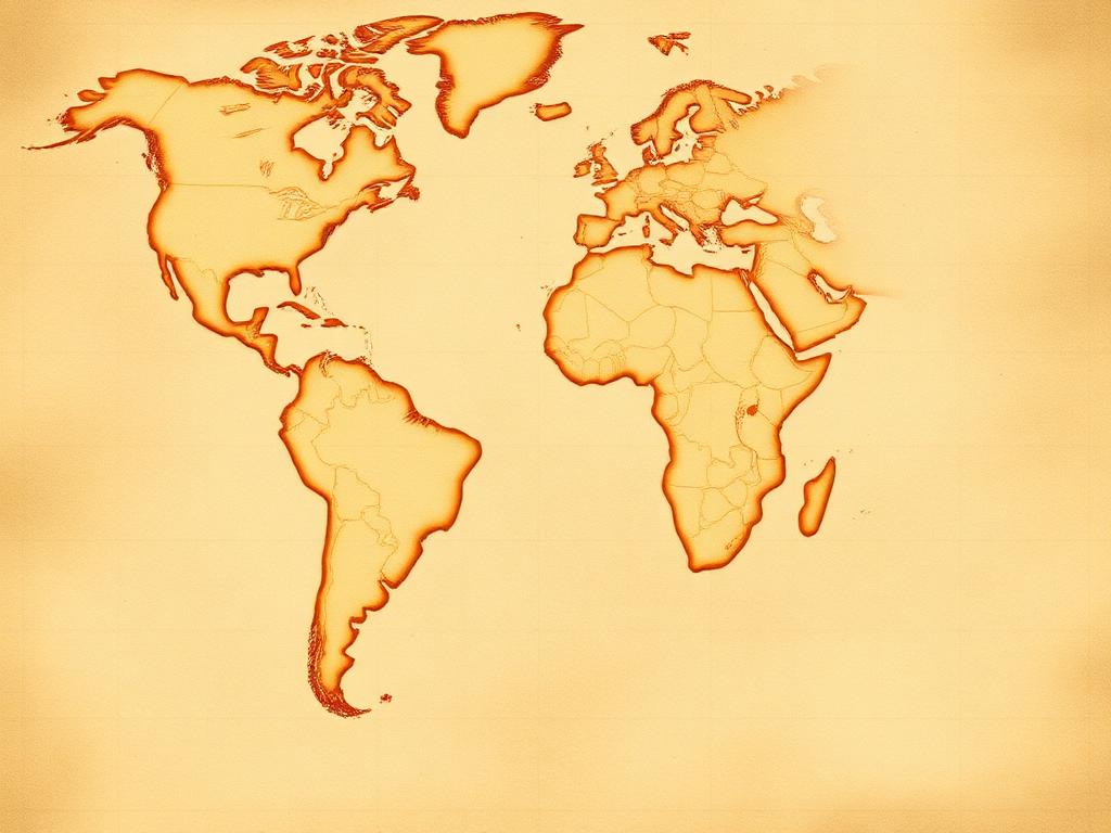 Map of Americas