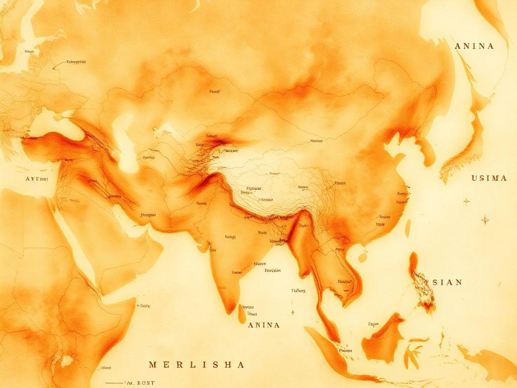 Map of Asia
